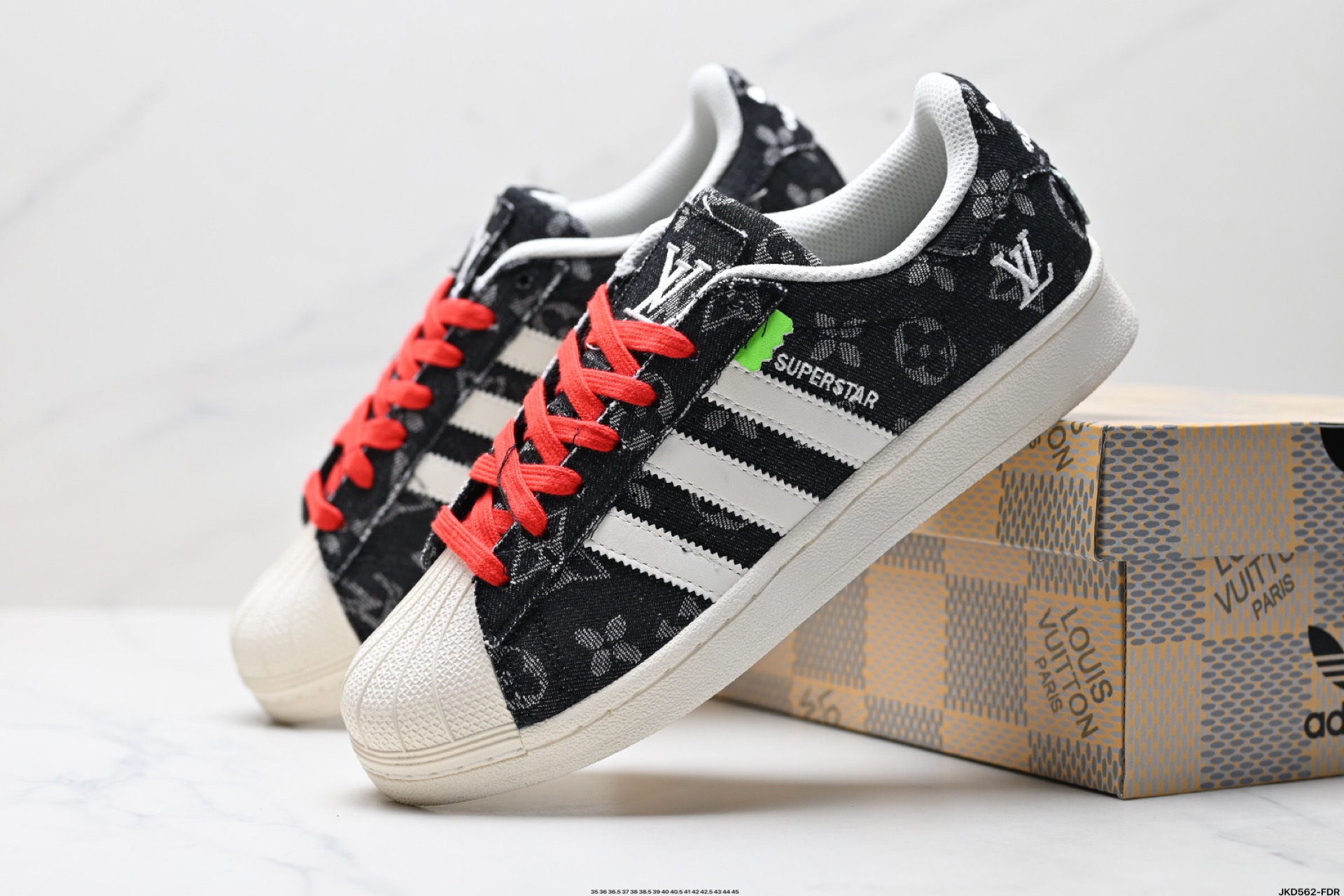 170 Adidas Originals Superstar 阿迪达斯 三叶草 贝壳头’DIY’系列低帮经典百搭休闲运动板鞋 lG1988