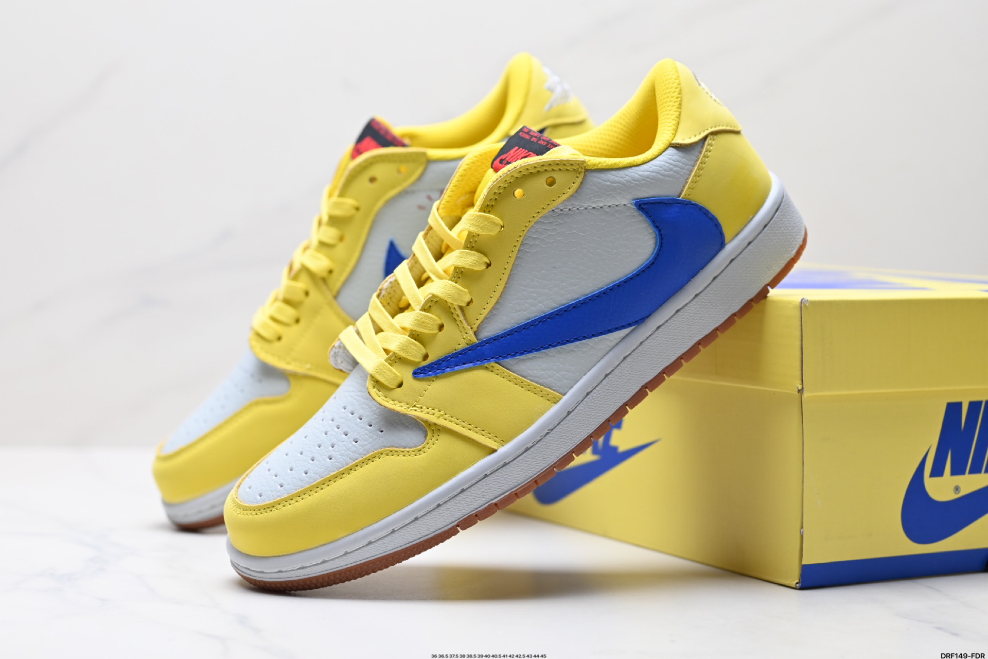 Nike Air Jordan 1 Low: Yellow and Blue, Stylish and Comfortable Sneakers 2 i1746725194106 8130 0 7
