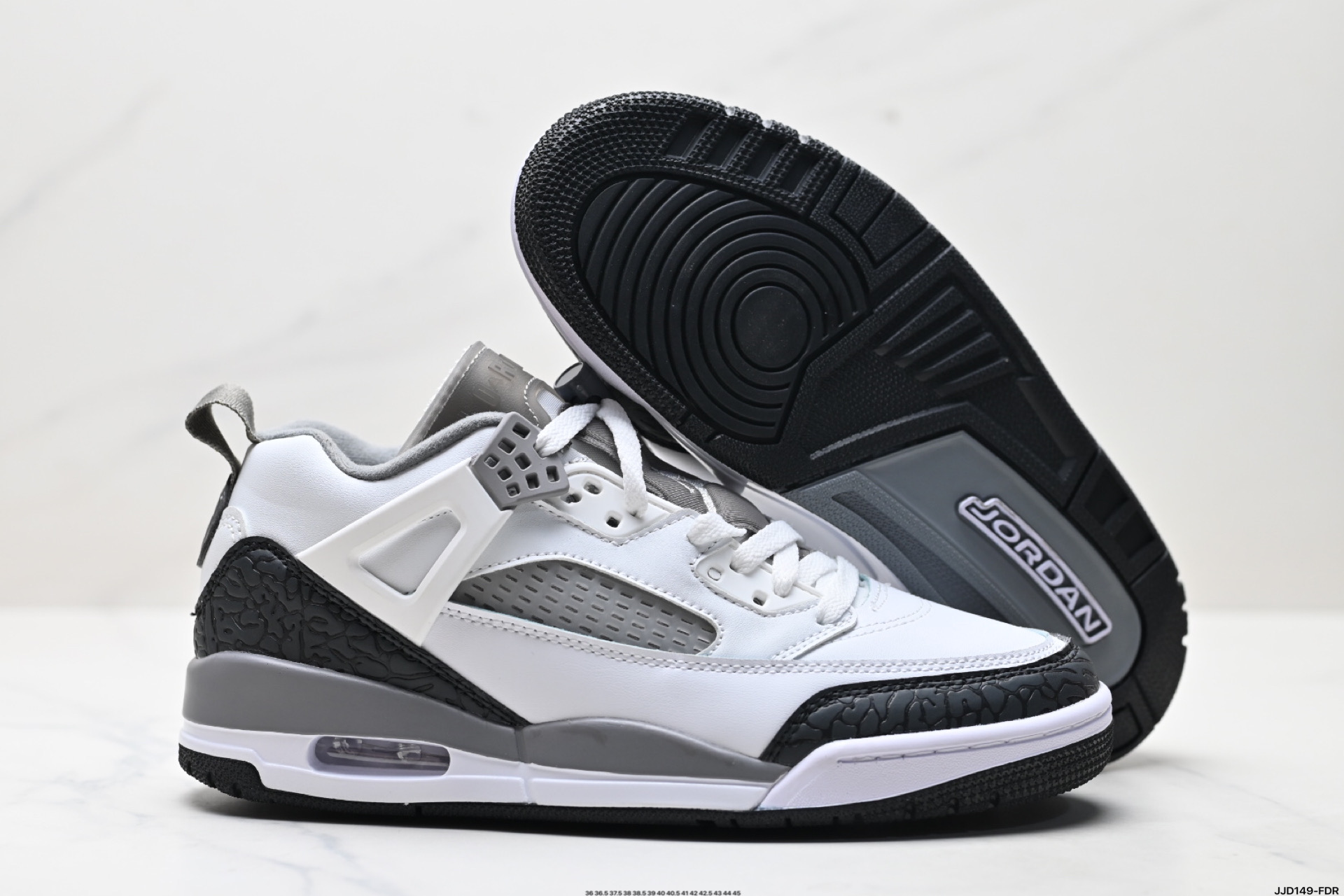 Nike Air Jordan Spizike Low White Grey Basketball Shoes FQ1759-102 6 i1746725358641 2335 0 4