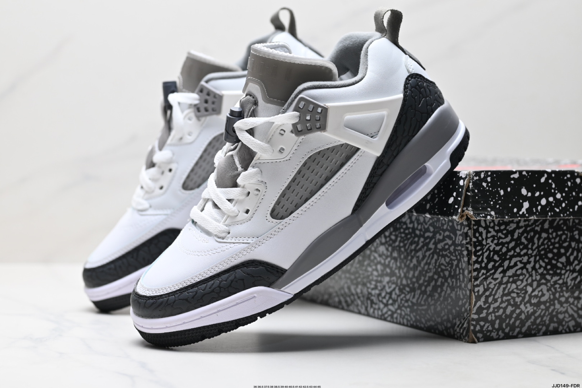 Nike Air Jordan Spizike Low White Grey Basketball Shoes FQ1759-102 9 i1746725360509 8971 0 7