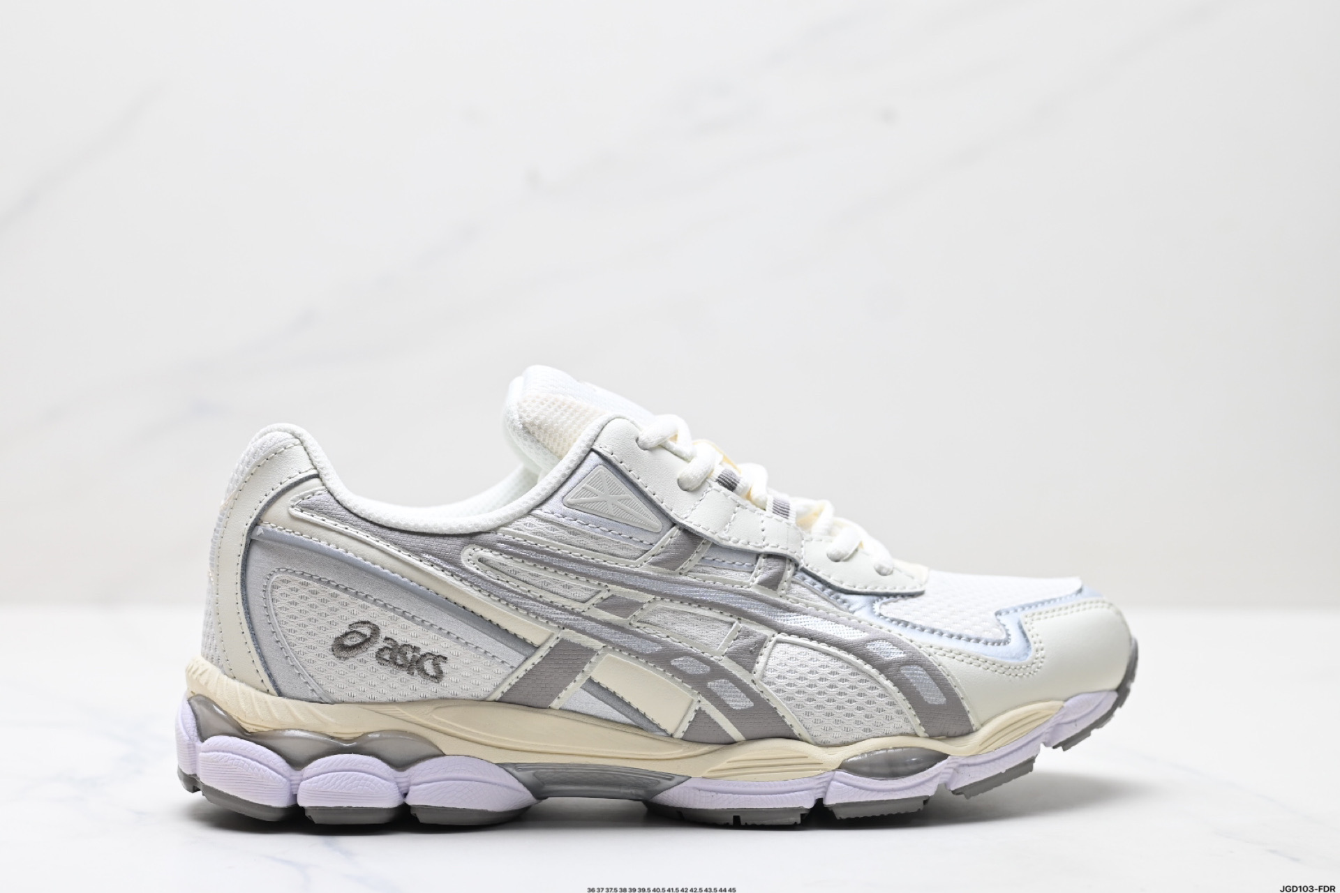 ASICS GEL-NYC 2055 White/Grey Breathable Mesh & Synthetic Leather Upper 2 i1746725490503 7245 0 0