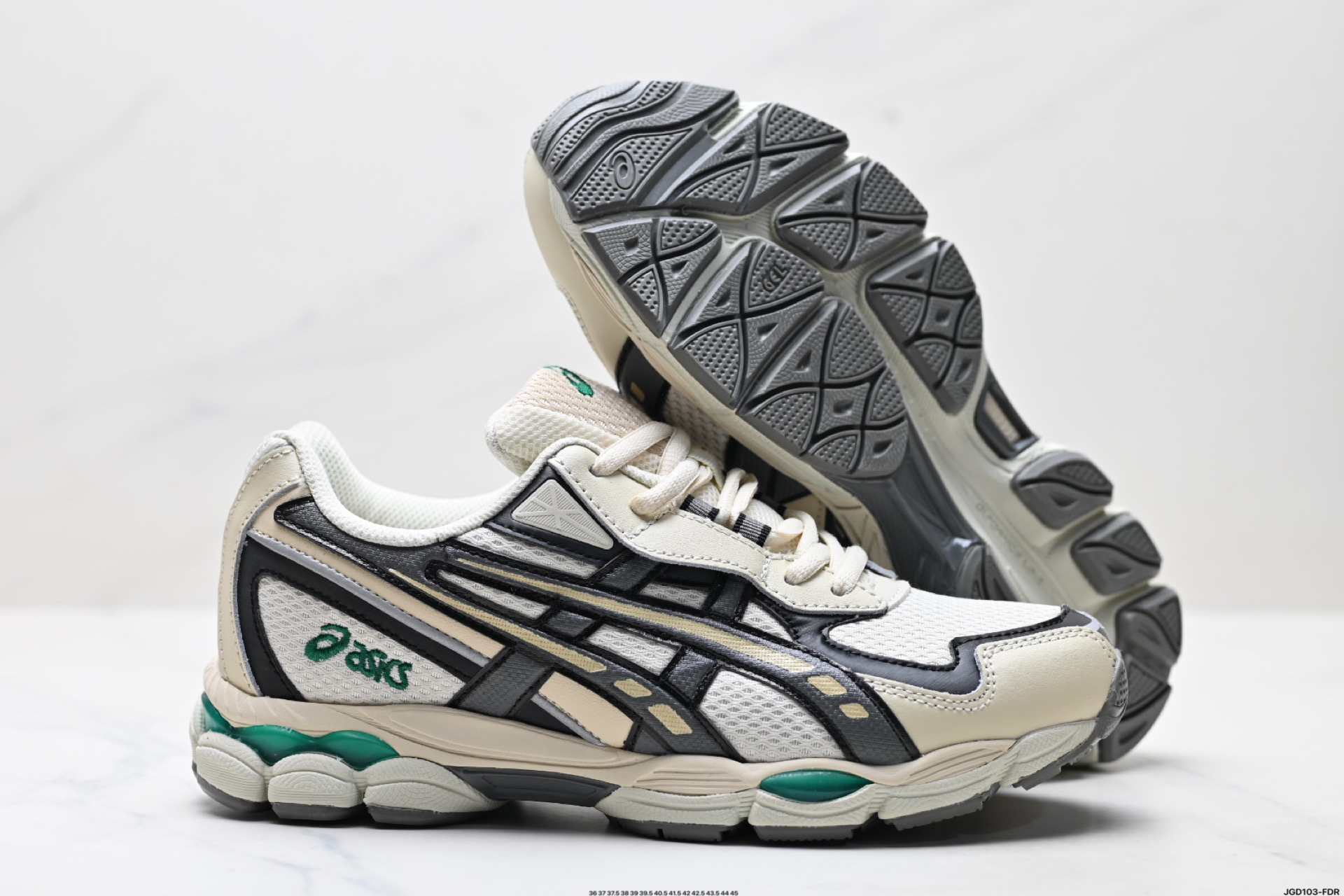 ASICS GEL-NYC 2055 White/Grey Breathable Mesh & Synthetic Leather Upper 7 i1746725520298 4114 0 4