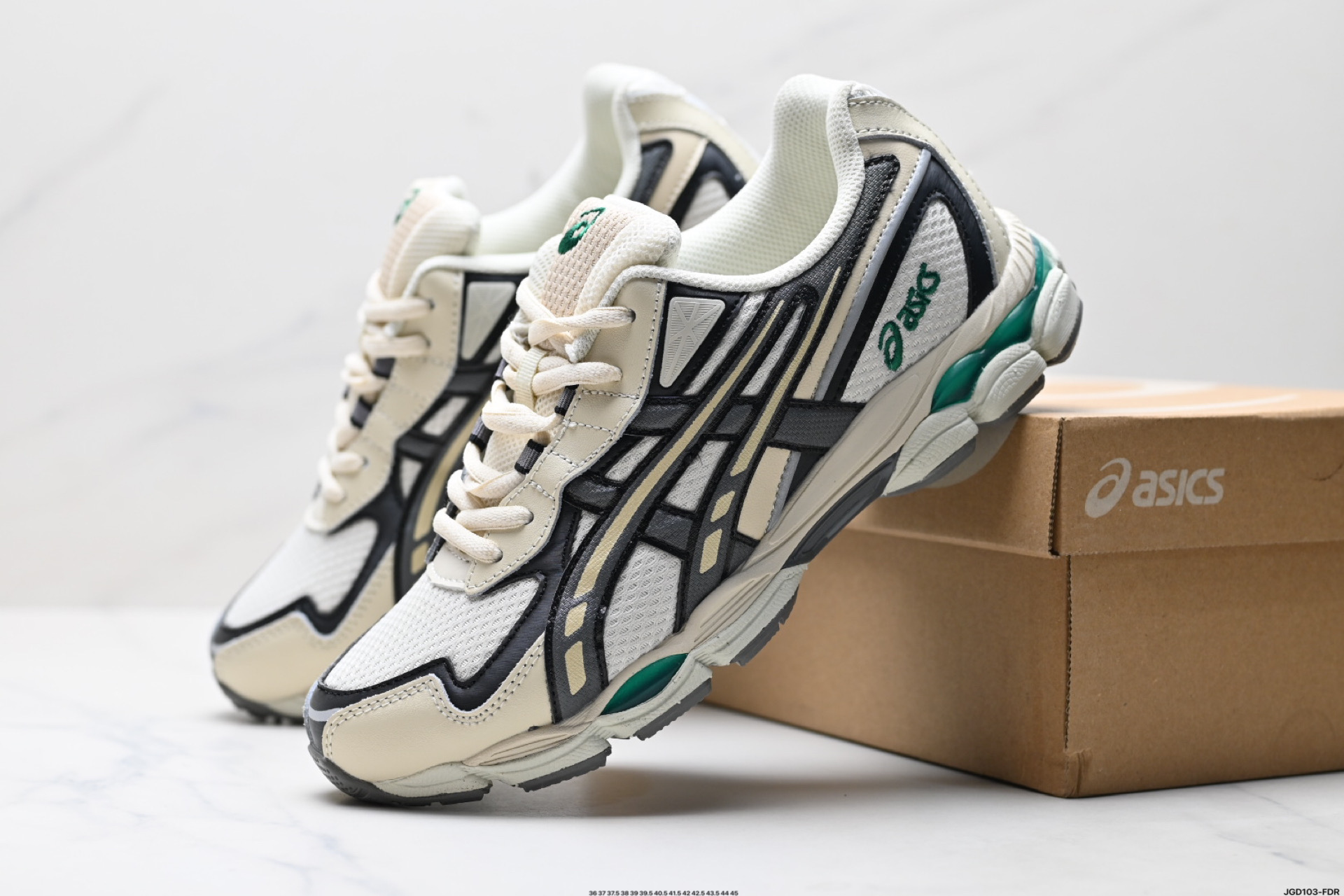 ASICS GEL-NYC 2055 White/Grey Breathable Mesh & Synthetic Leather Upper 6 i1746725521387 564 0 7