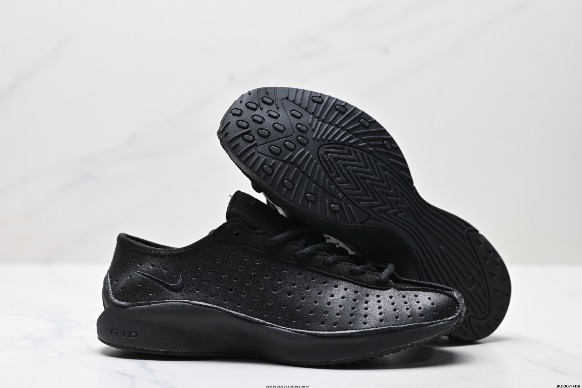 Nike Air Superfly 2025 Black Leather Perforated Retro Running Shoes 4 i1746725624814 401 0 4