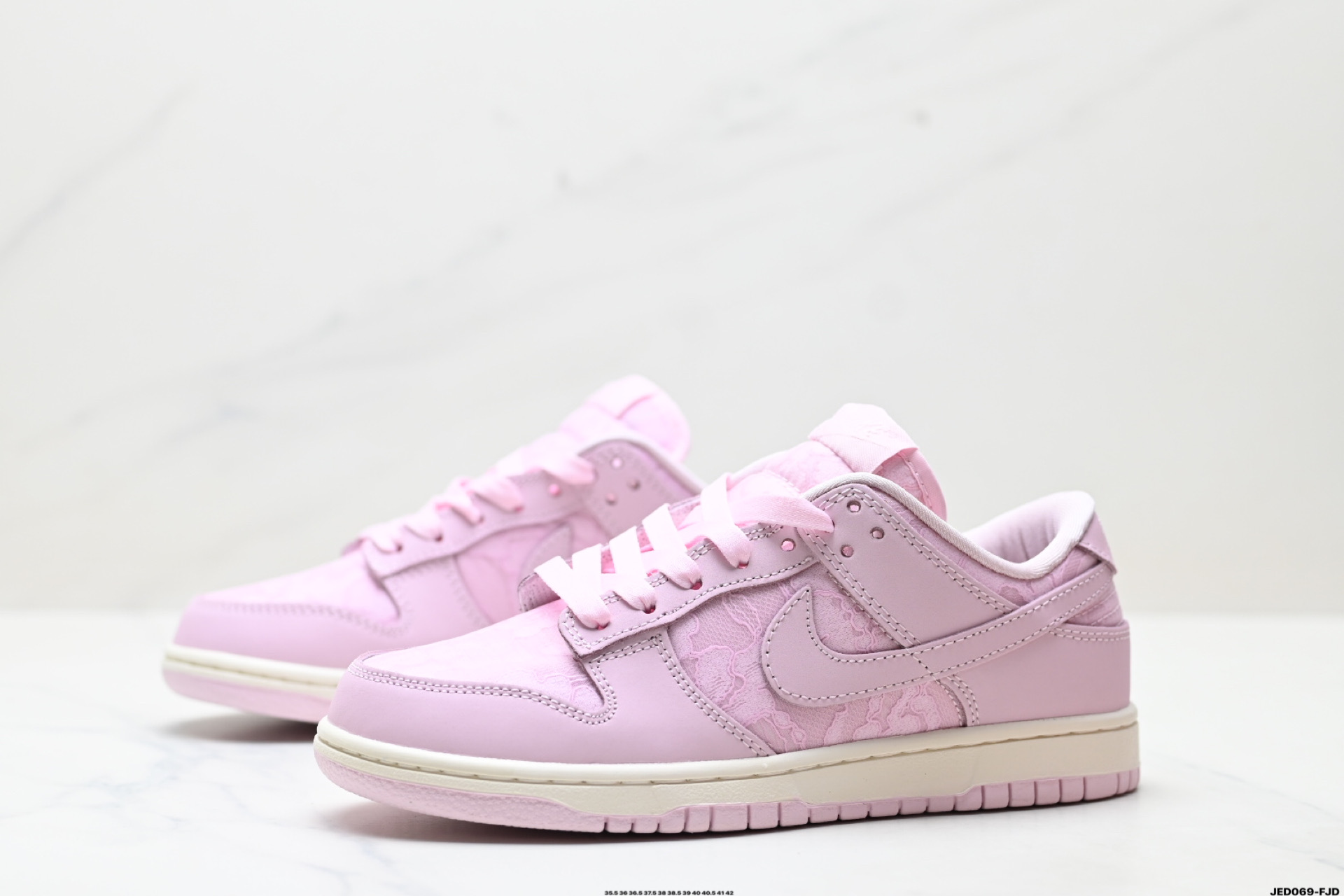Nike Dunk Low Retro Casual Sneakers - Pink Floral Design, Comfortable Fit 5 i1746805188278 9650 0 3
