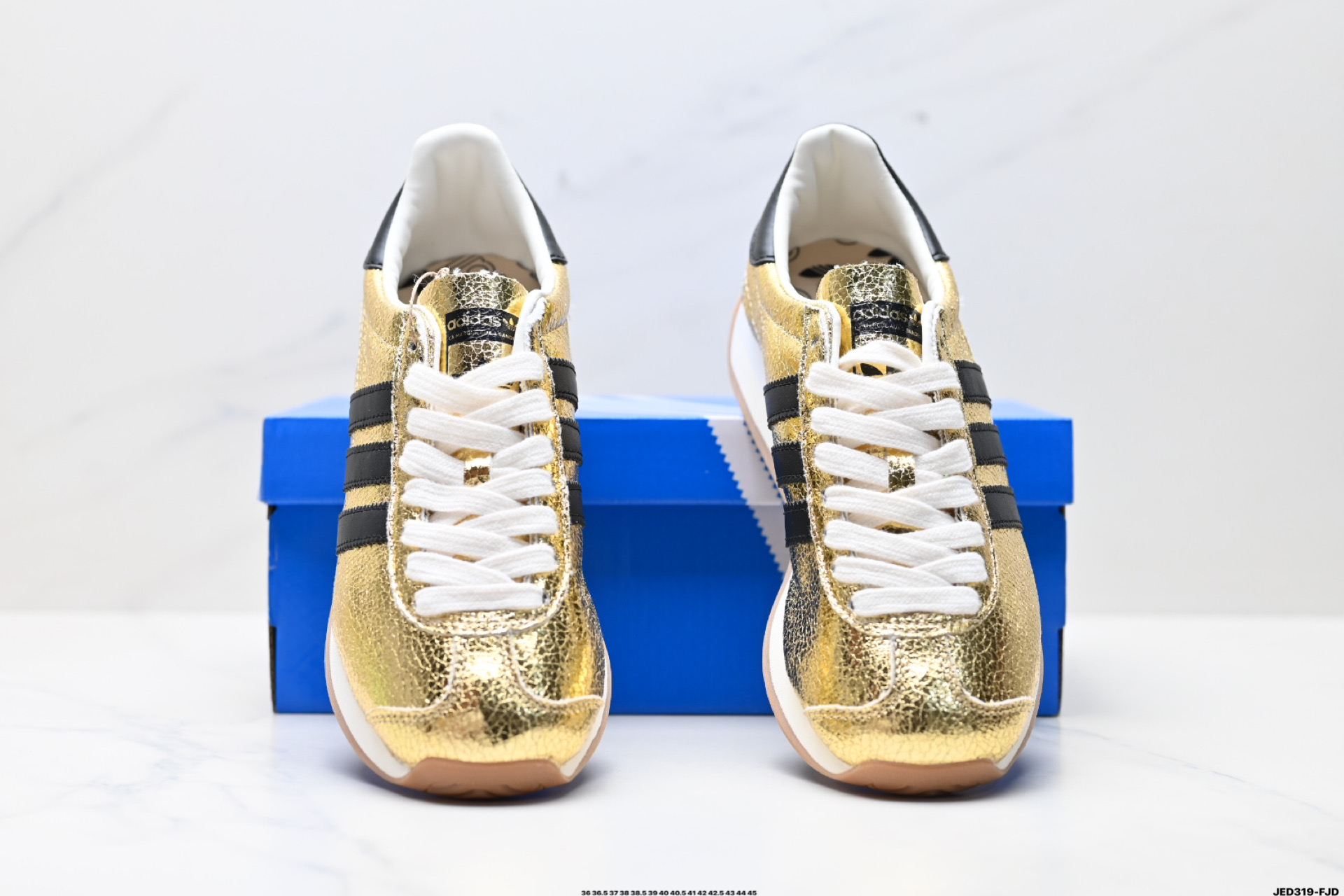 Adidas Originals Country OG Retro Sneakers - Gold/Black - JQ5110 8 i1746805300199 5274 0 6