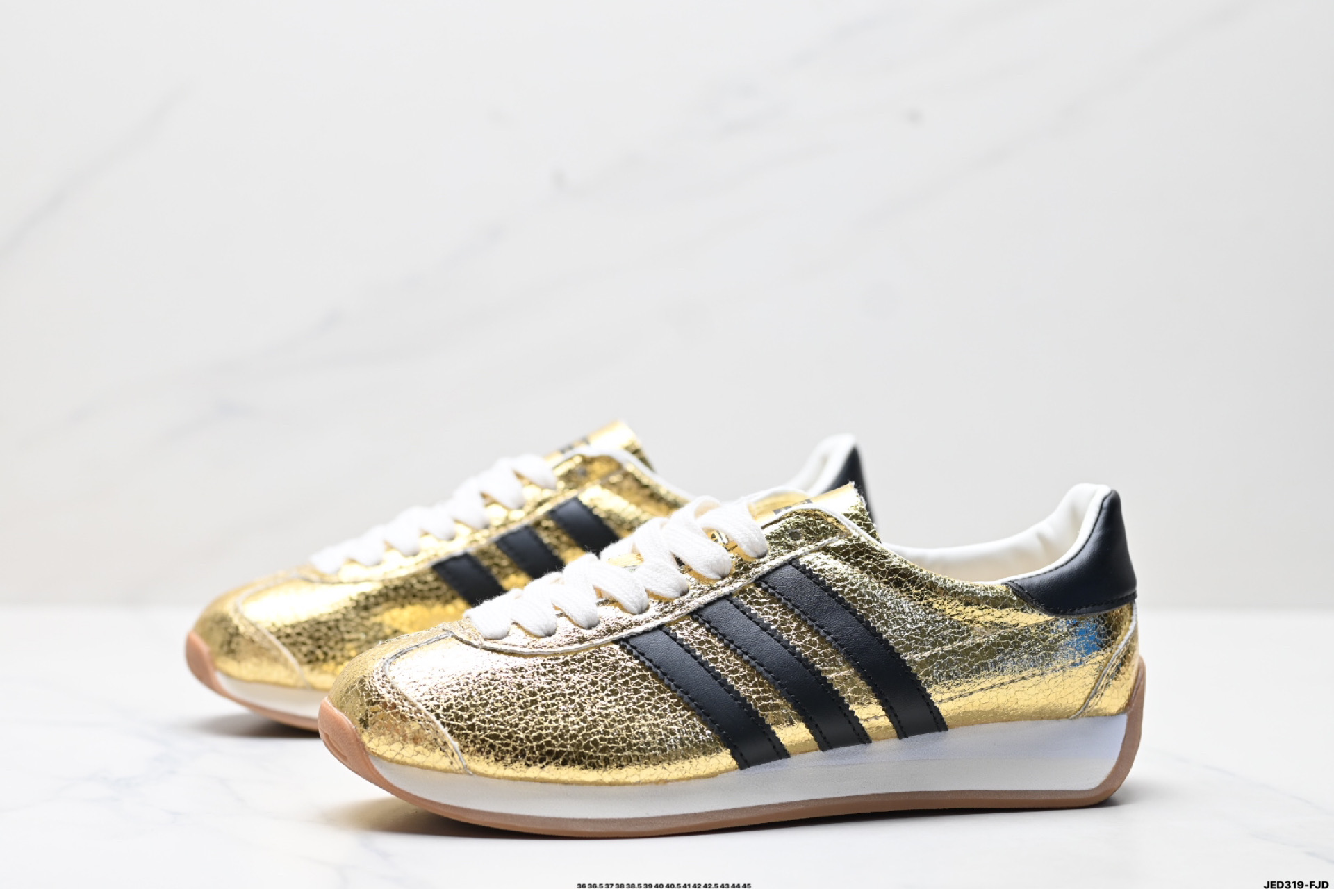 Adidas Originals Country OG Retro Sneakers - Gold/Black - JQ5110 5 i1746805301386 1940 0 3
