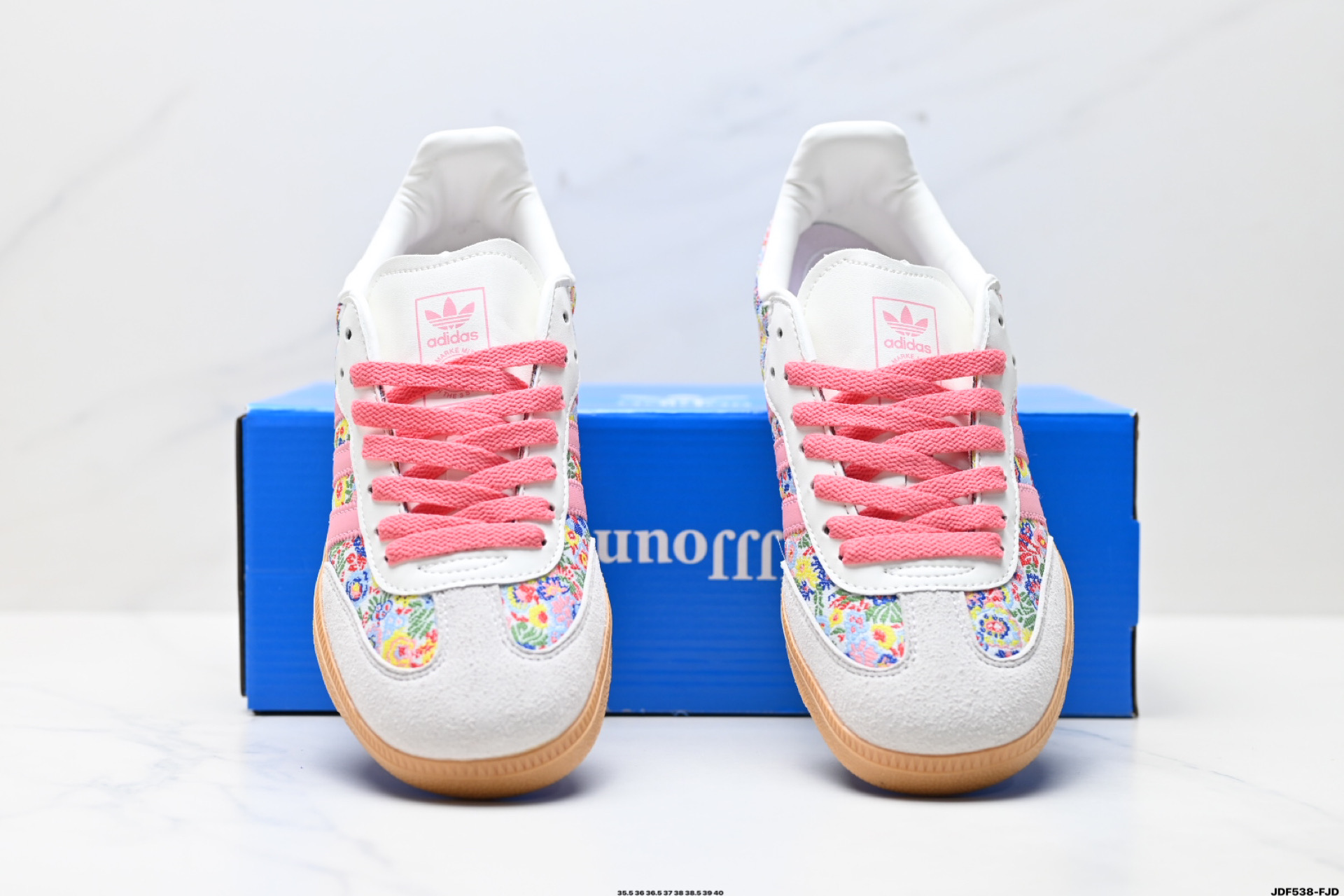 Adidas Originals Samba OG Floral Women's Low-Top Casual Shoes 8 i1746805389584 5346 0 6