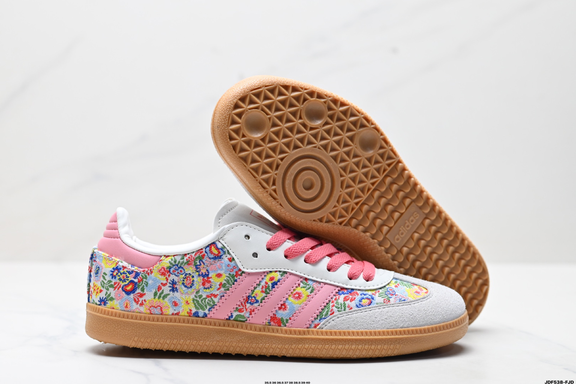 Adidas Originals Samba OG Floral Women's Low-Top Casual Shoes 6 i1746805390753 5913 0 4
