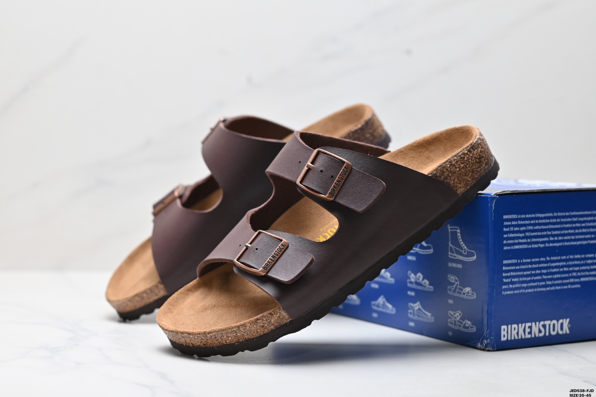 Birkenstock Arizona Leather Sandals - Comfortable & Stylish Brown Sandals 2 i1746805465271 1583 0 4