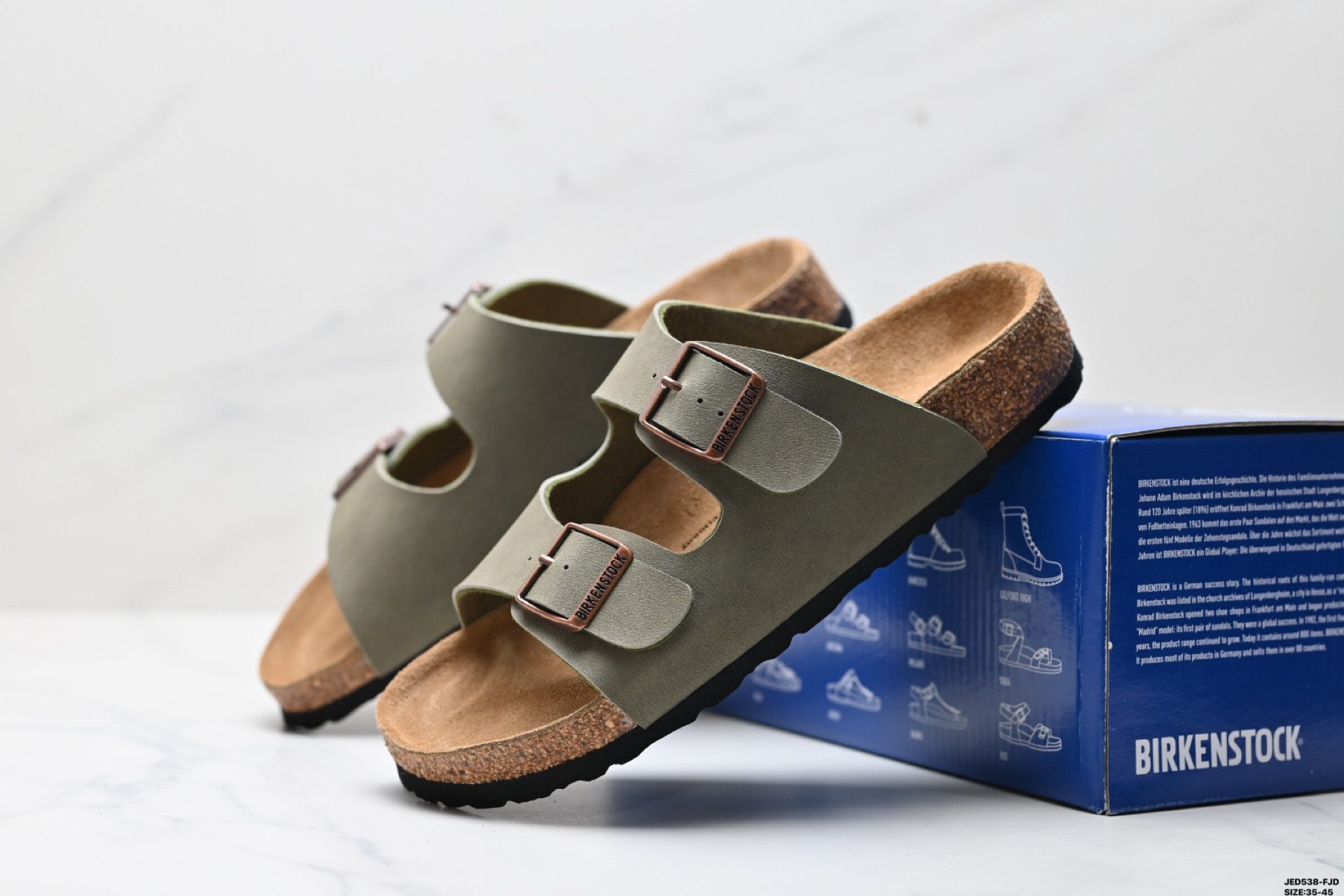 Birkenstock Arizona Leather Sandals - Comfortable & Stylish Brown Sandals 6 i1746805615603 9683 0 4