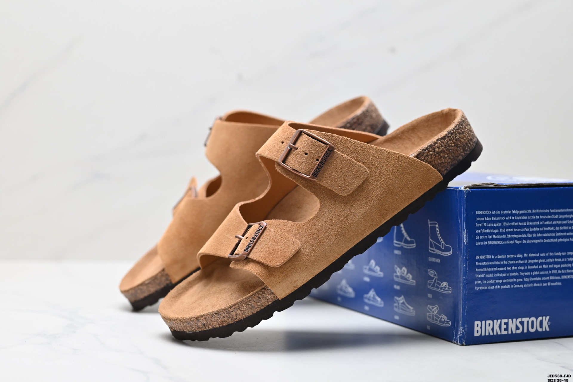 Birkenstock Arizona Leather Sandals - Comfortable & Stylish Brown Sandals 7 i1746805632805 7345 0 4