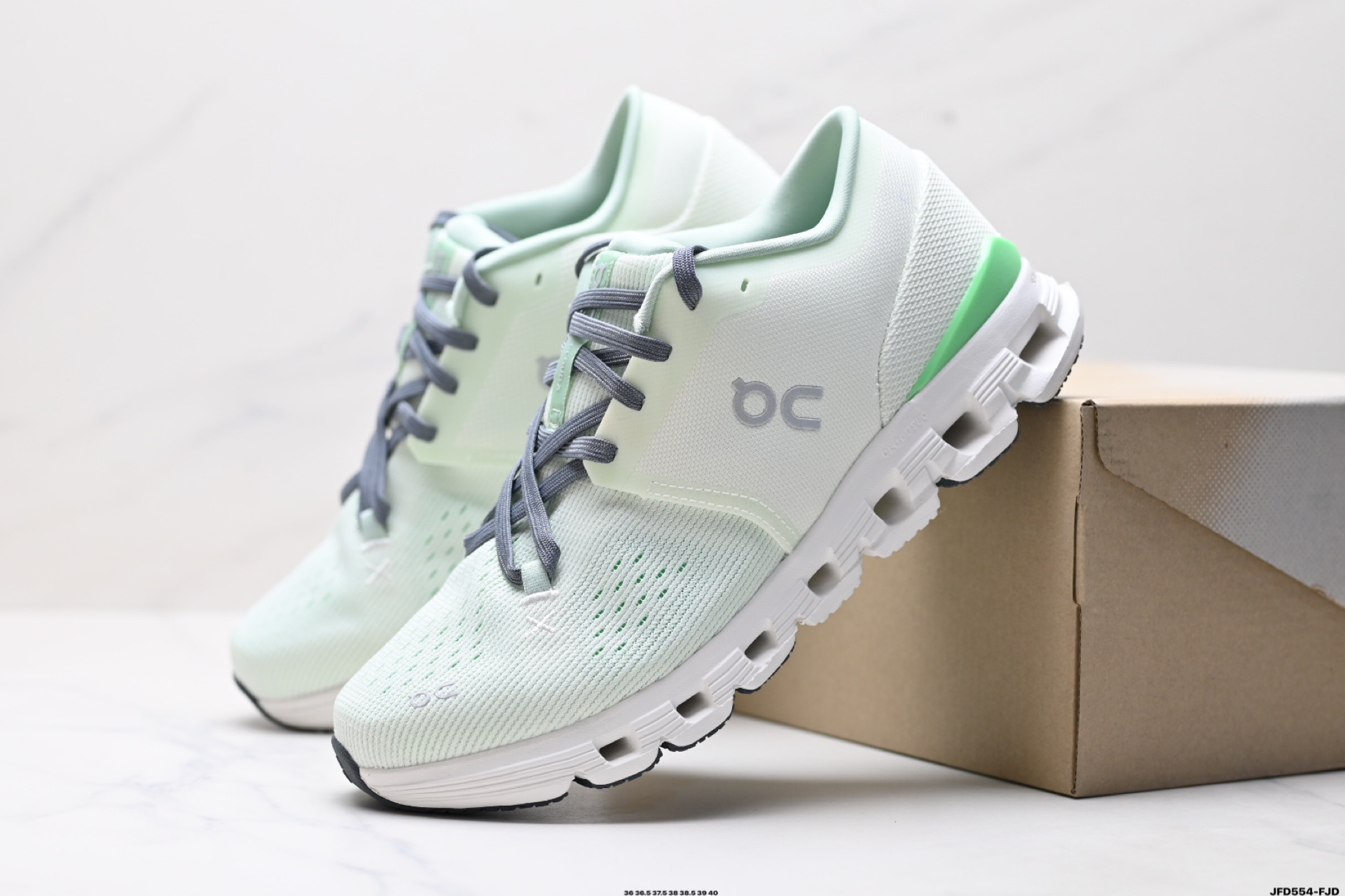 On Running Cloud X 4 Women's Lightweight Training Shoes - Sea/Ice 9 i1746806707766 1672 0 7