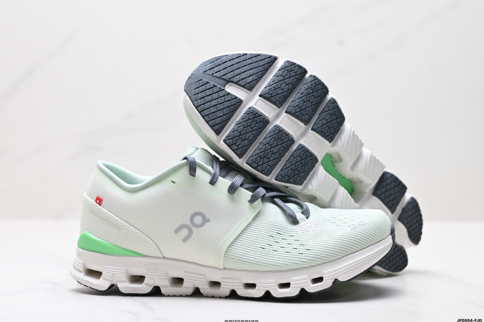 On Running Cloud X 4 Women's Lightweight Training Shoes - Sea/Ice 6 i1746806707766 1986 0 4