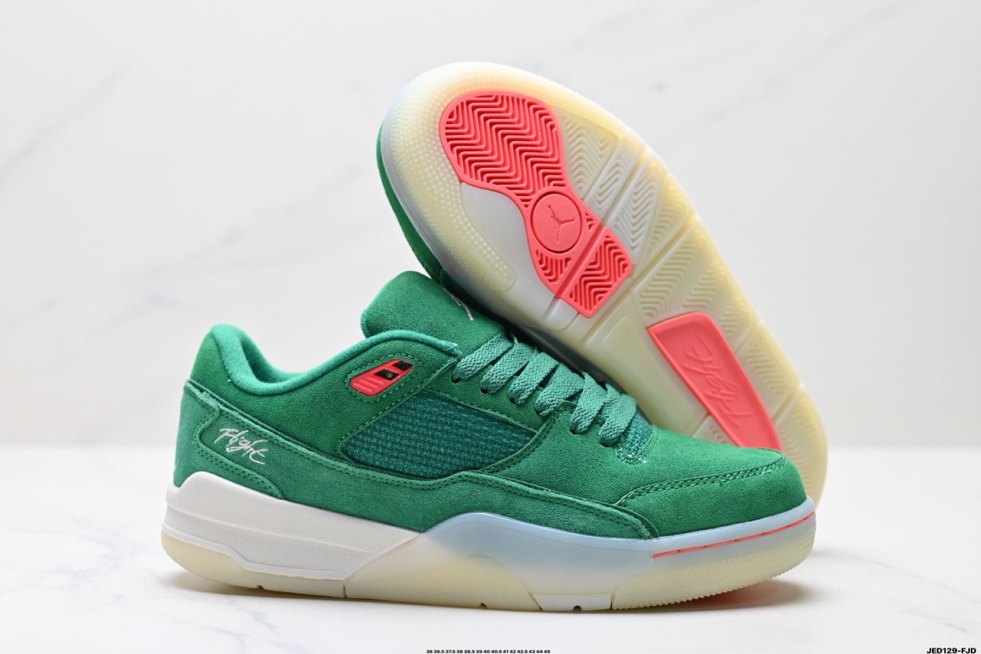 Who Decides War x Nike Jordan Flight Court ATE Green Sneakers HF3255-300 4 i1746808803928 9502 0 4