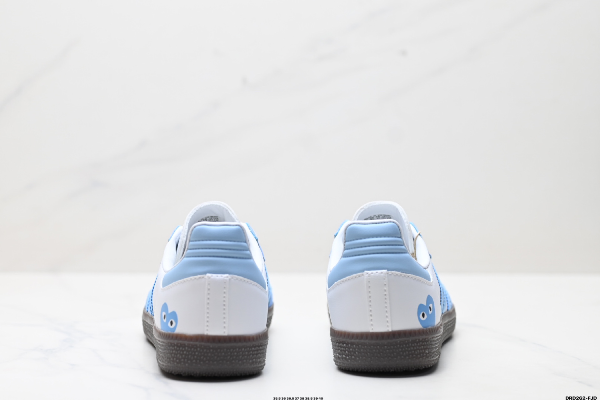 Adidas Originals Samba OG Light Blue Heart Low-Top Sneakers FW2413 7 i1746809000019 4001 0 5