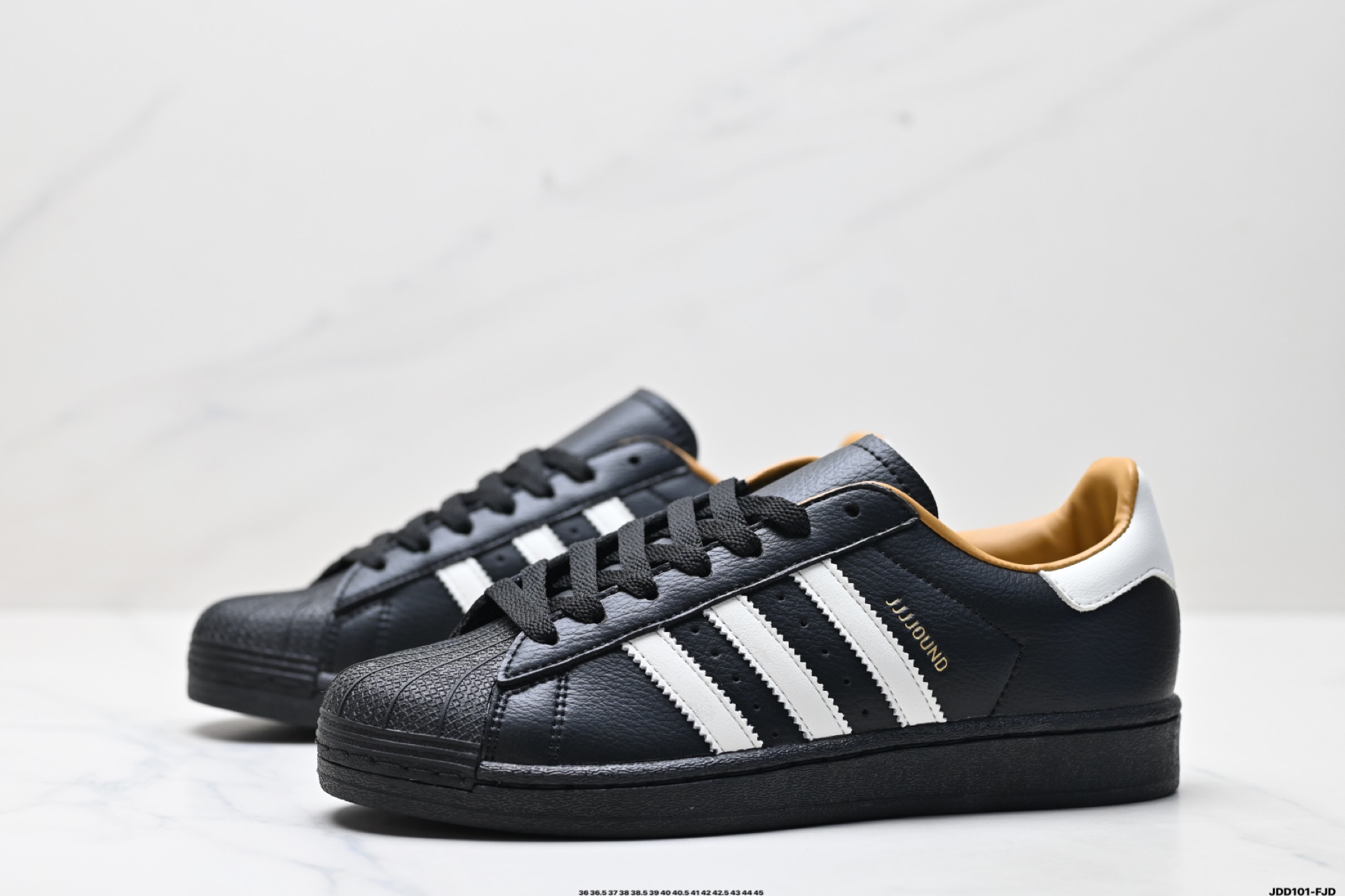 Adidas Originals Superstar Jjjjound Black/White Classic Casual Sneakers 5 i1746809111455 9465 0 3