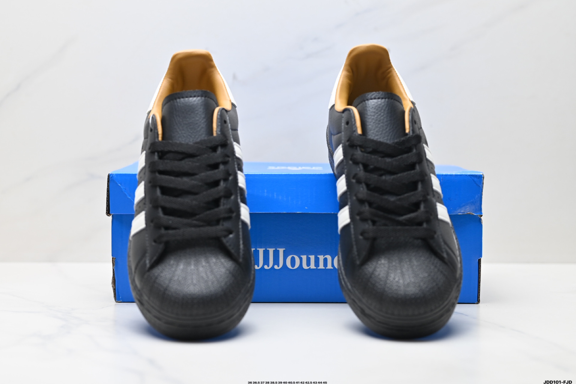 Adidas Originals Superstar Jjjjound Black/White Classic Casual Sneakers 8 i1746809111456 4112 0 6