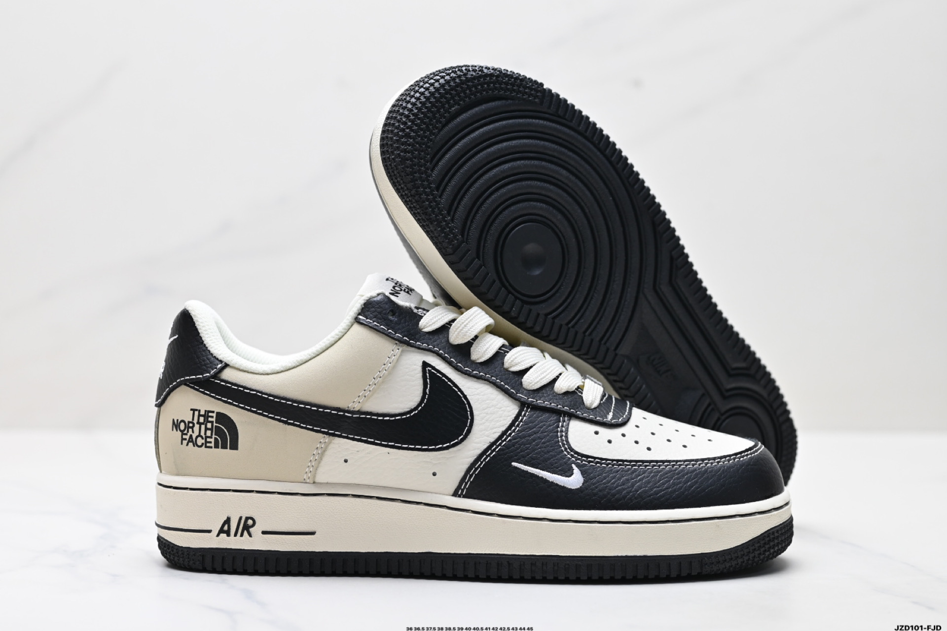 Nike Air Force 1 '07 Low The North Face Black White Casual Shoes 6 i1746809146421 2770 0 4