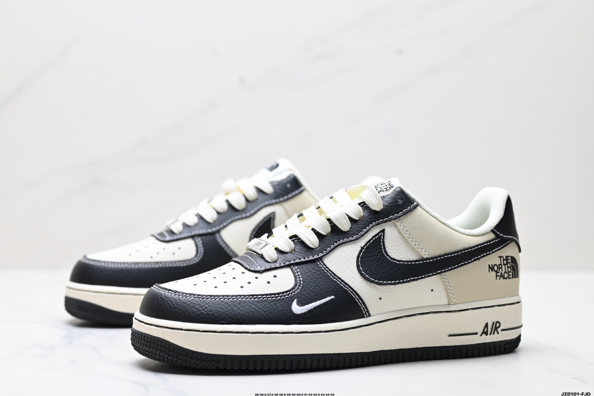 Nike Air Force 1 '07 Low The North Face Black White Casual Shoes 5 i1746809146421 3476 0 3