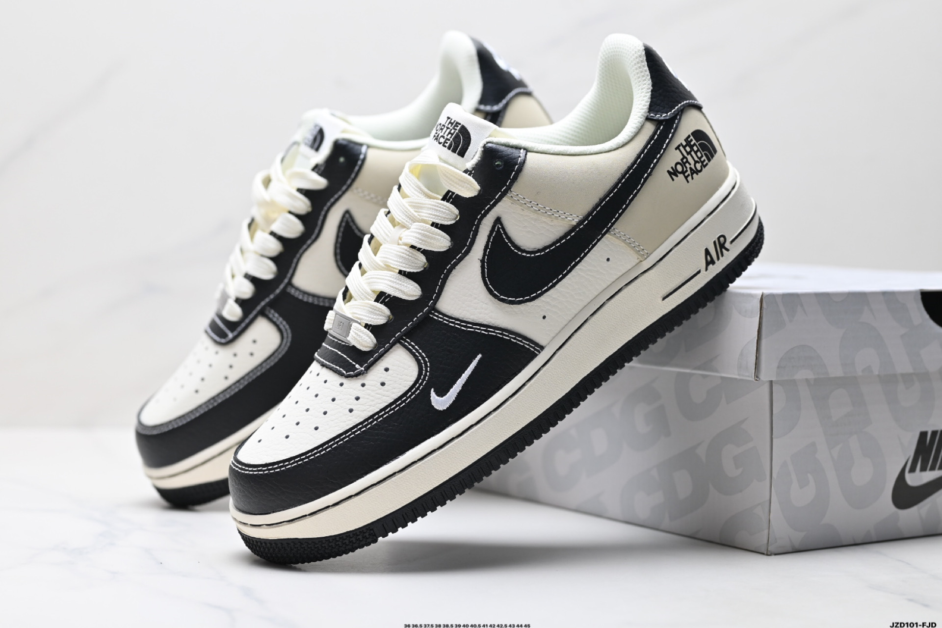 Nike Air Force 1 '07 Low The North Face Black White Casual Shoes 9 i1746809147648 2935 0 7
