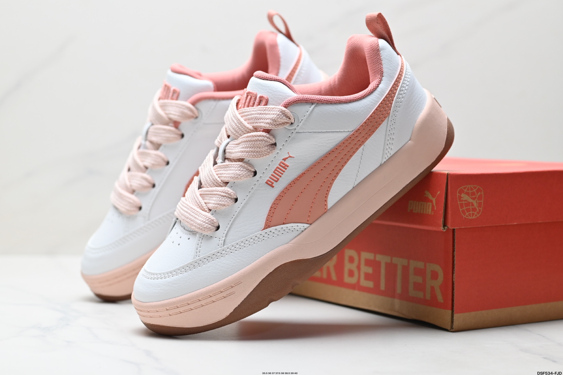 PUMA Slipstream Lo Laces Classic Unisex Sneakers - White/Grey Fashion Trend 9 i1746810551905 783 0 7