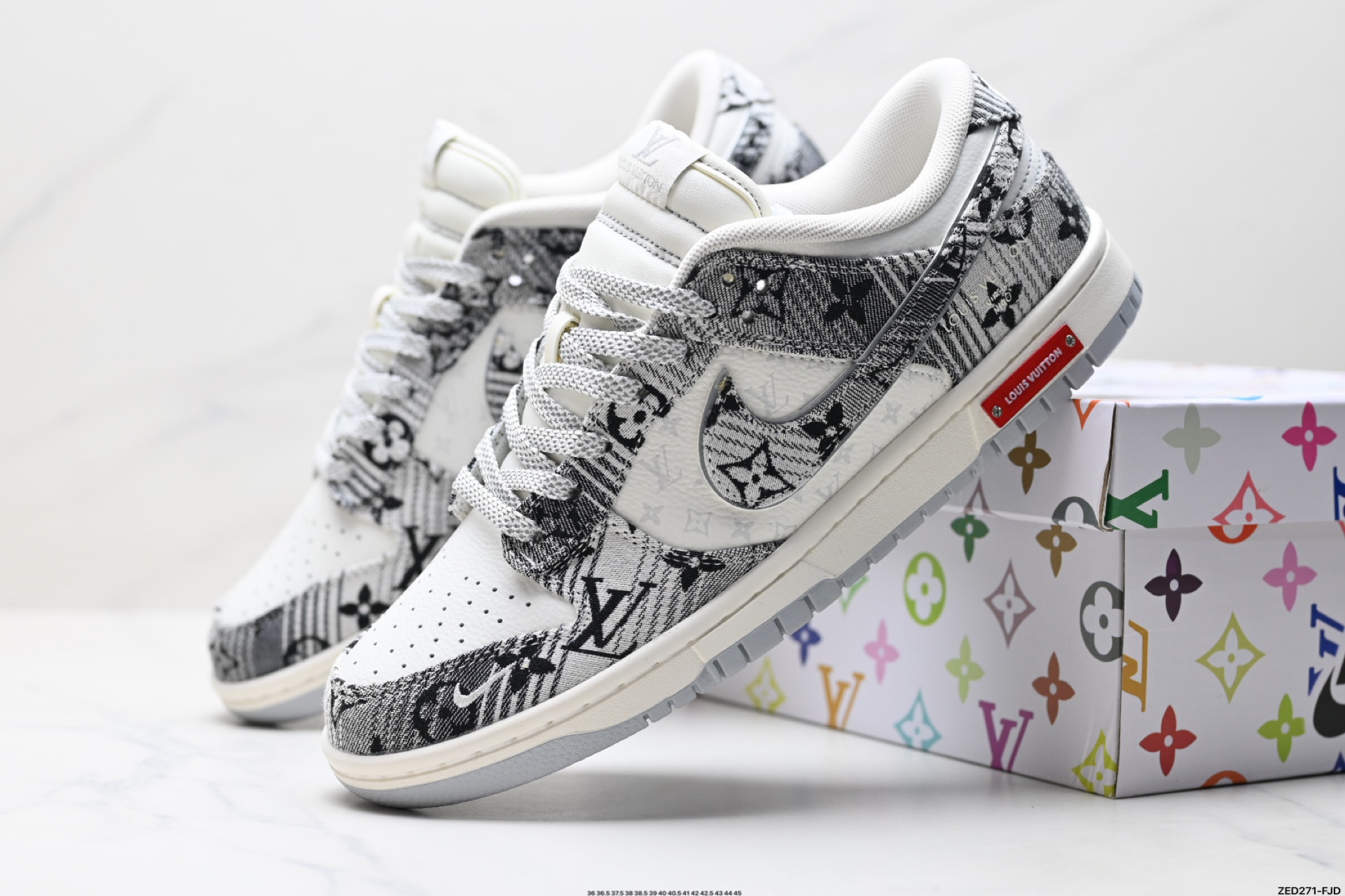 Nike Dunk Low Retro ‘DIY高端定制’耐克 低帮休闲运动板鞋 SC9772-807