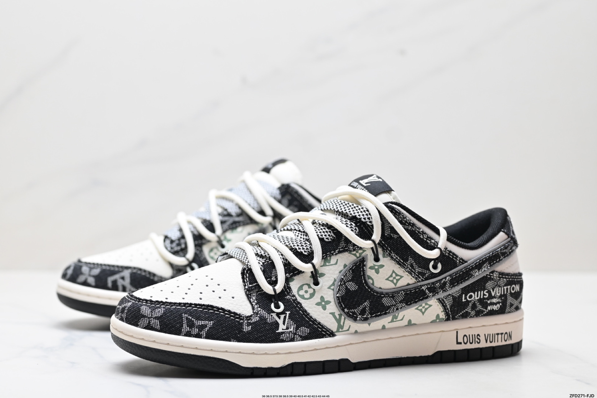 290 Nike Dunk Low Retro ‘DIY高端定制’耐克 低帮休闲运动板鞋 YX5066-320