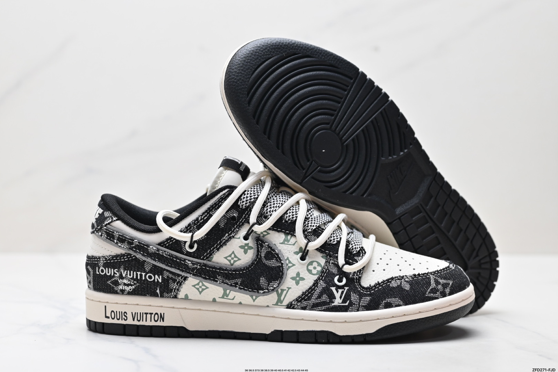 290 Nike Dunk Low Retro ‘DIY高端定制’耐克 低帮休闲运动板鞋 YX5066-320