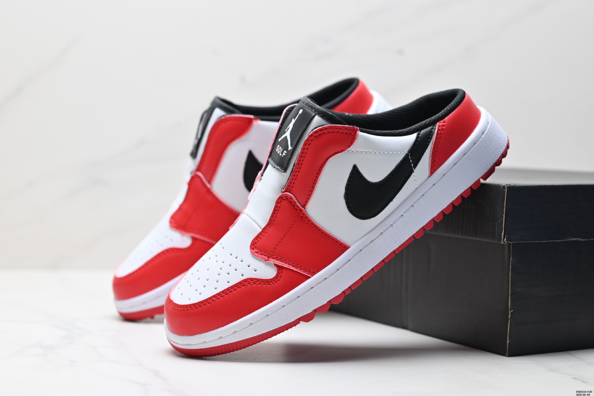Nike Air Jordan 1 Mule Golf Shoes Low Cut Slip-On - FJ1214-101 9 i1746810975280 3365 0 7