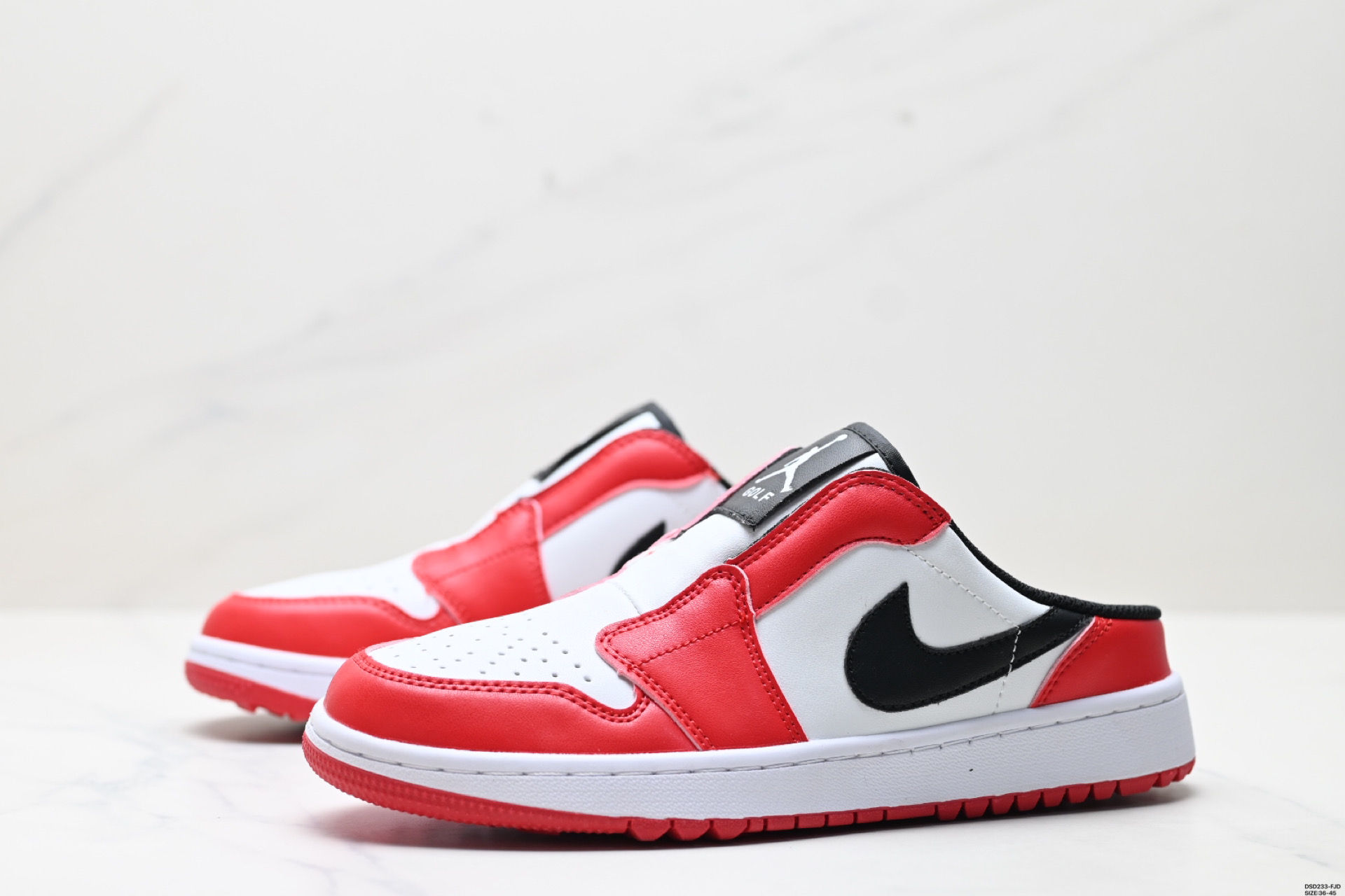 Nike Air Jordan 1 Mule Golf Shoes Low Cut Slip-On - FJ1214-101 5 i1746810975282 3734 0 3
