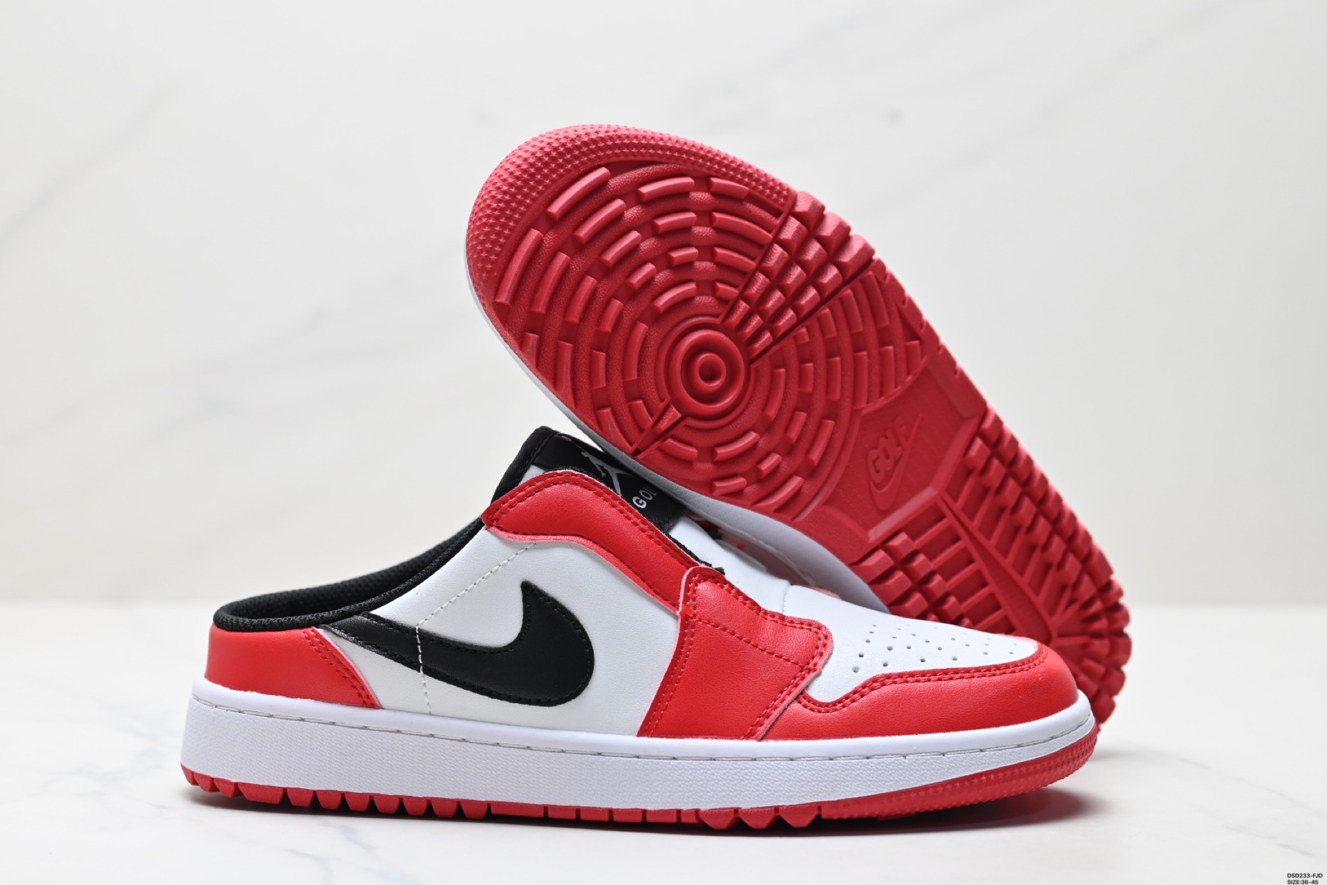 Nike Air Jordan 1 Mule Golf Shoes Low Cut Slip-On - FJ1214-101 6 i1746810975282 9867 0 4