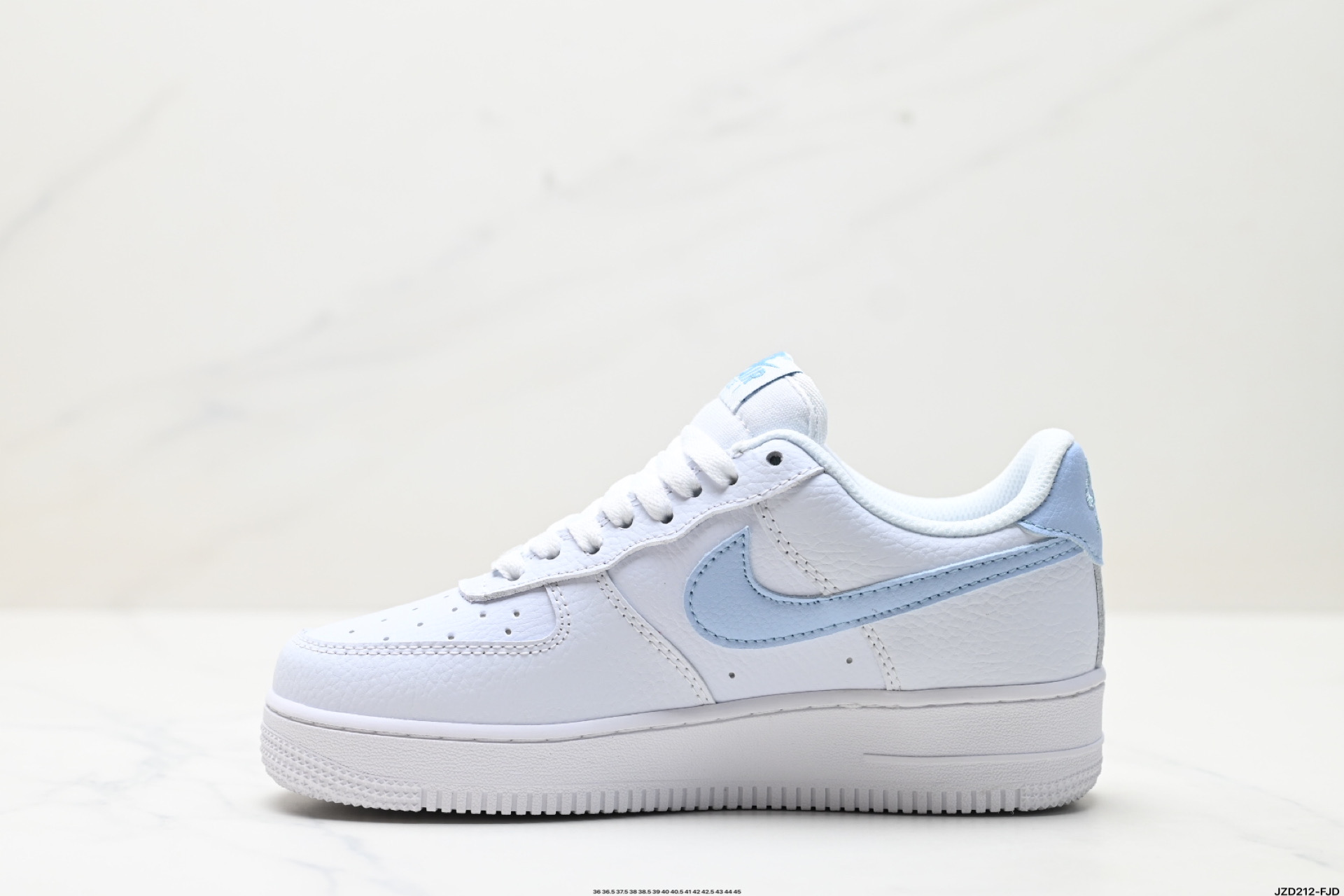 Nike Air Force 1 '07: Iconic Low-Top Sneakers - White/Light Blue Accents 4 i1746811976294 5509 0 2