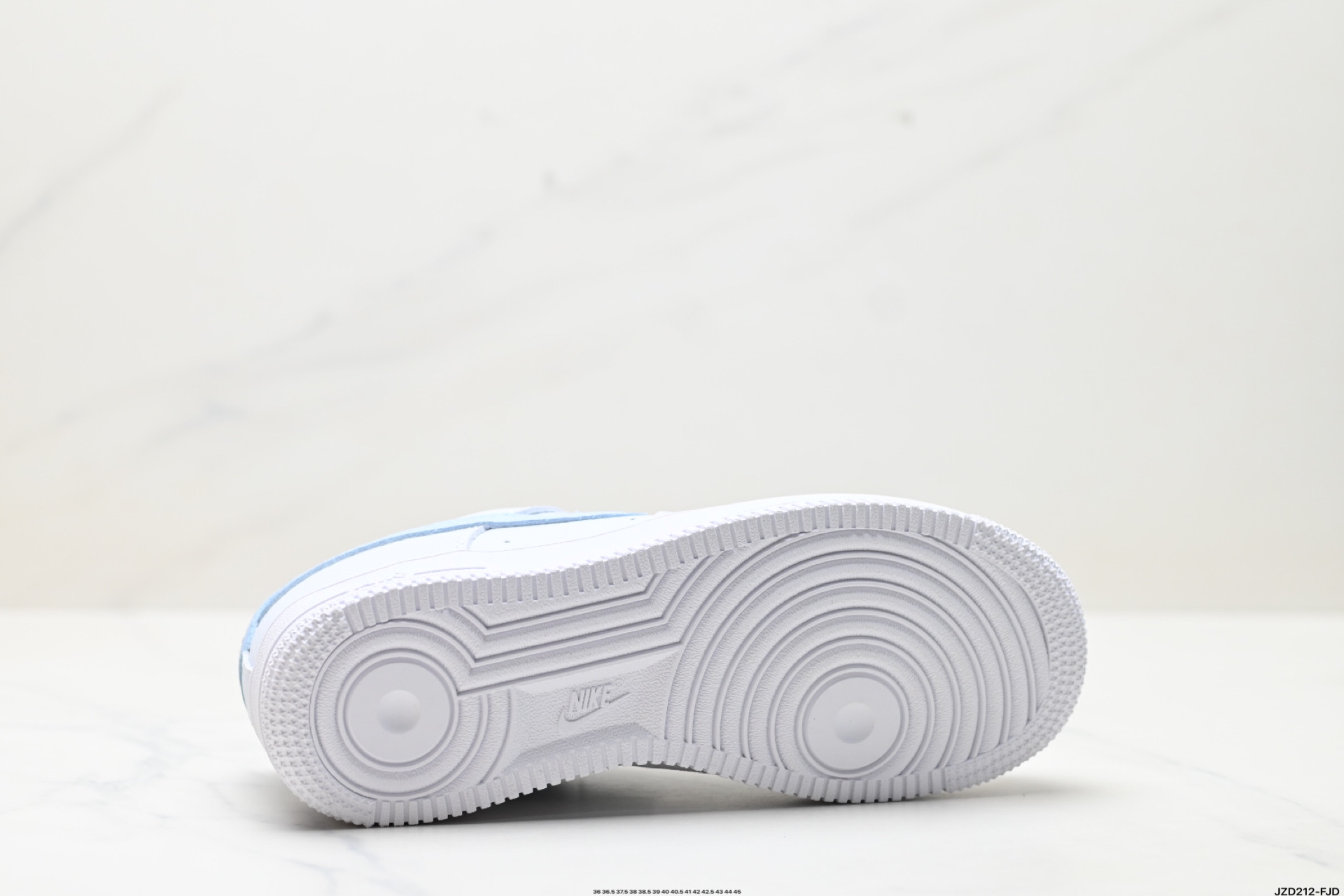 Nike Air Force 1 '07: Iconic Low-Top Sneakers - White/Light Blue Accents 10 i1746811976294 6021 0 8