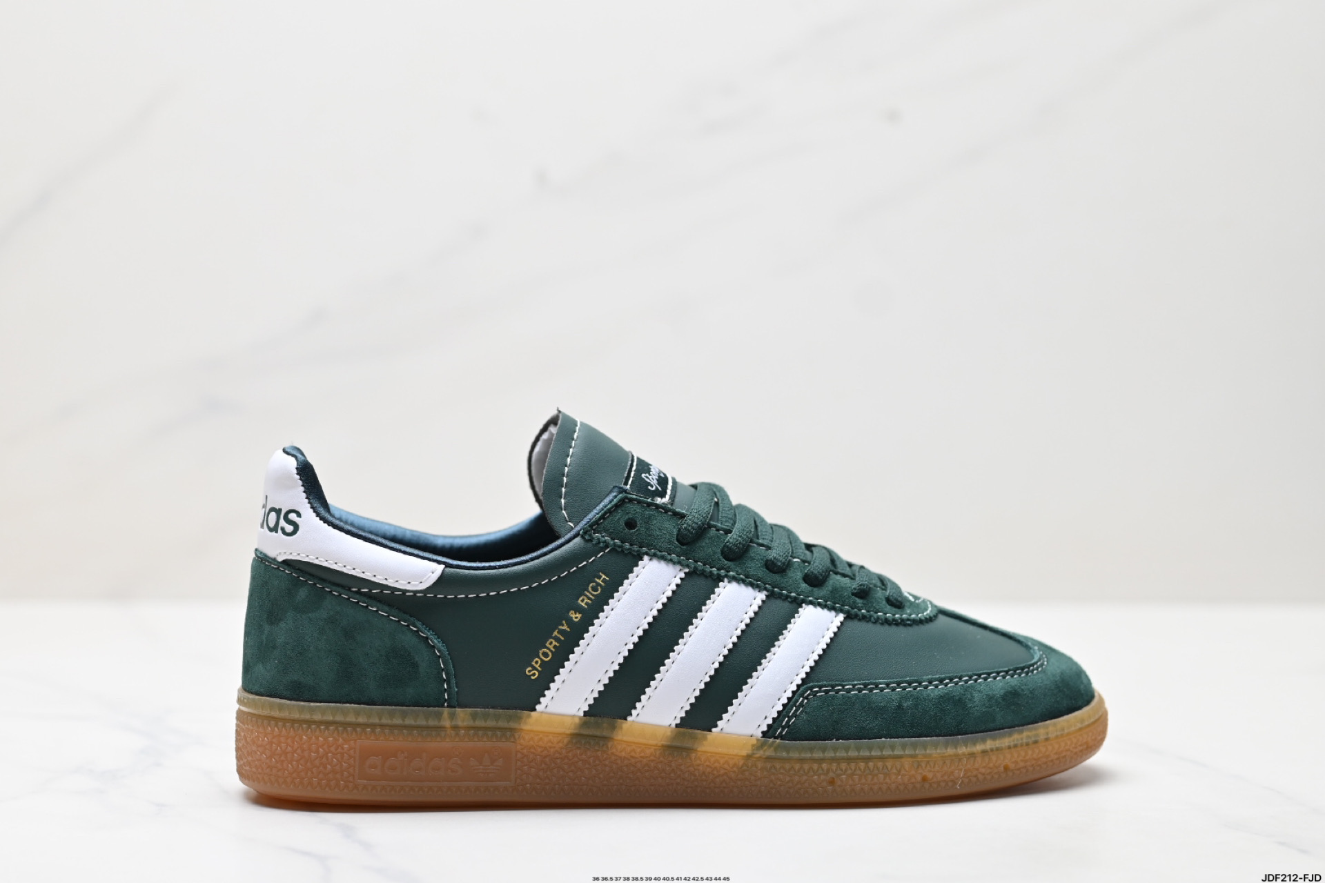 Adidas Handball Spezial Green Suede Classic Retro Casual Sneakers JP7067 2 i1746812020893 136 0 0