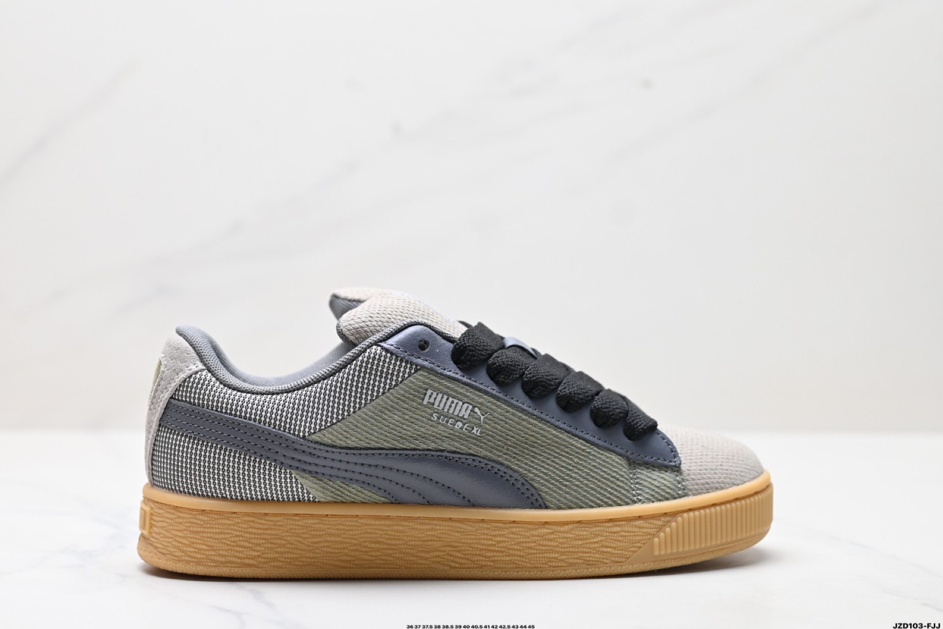 150 Puma Suede XL Denim 复古单品 彪马 防滑耐磨低帮德训板鞋 398397-02