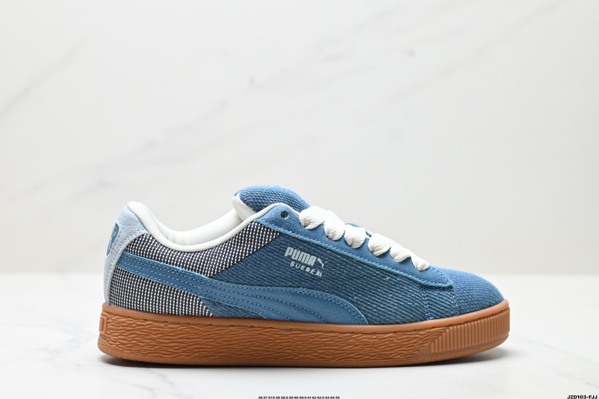 150 Puma Suede XL Denim 复古单品 彪马 防滑耐磨低帮德训板鞋 398397-02