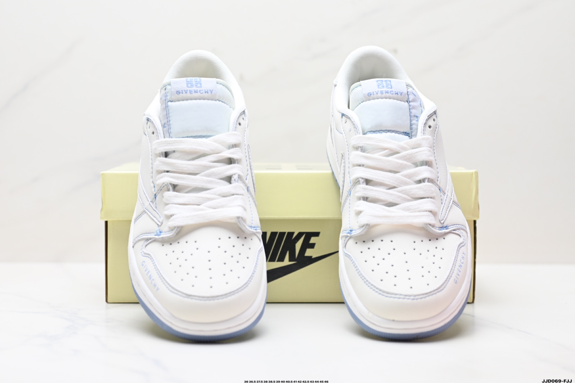 Givenchy City Sport Low-Top Sneakers In Leather White/Blue - Stylish Comfort 8 i1746893230899 9350 0 6