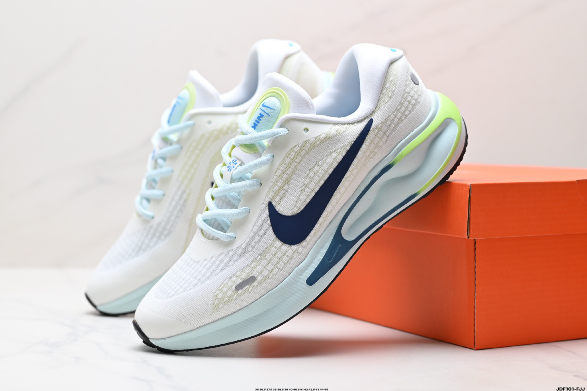 Nike Journey Run White/Lavender Running Shoes - FJ7765-100, Breathable & Comfortable 4 i1746894768328 3248 0 7