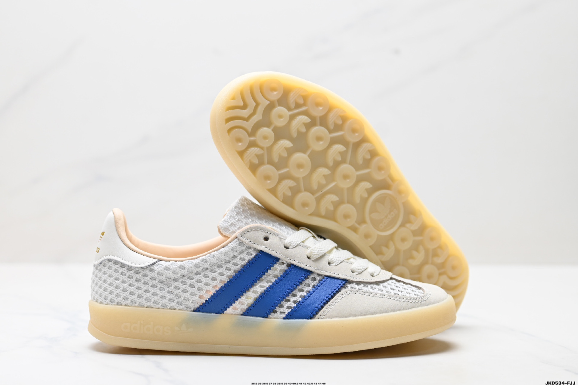 170 adidas Originals Gazelle INdoor 三叶草休闲防滑耐磨低帮板鞋 JH5419