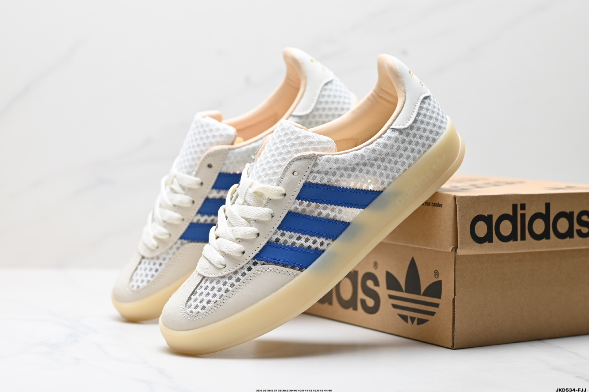 170 adidas Originals Gazelle INdoor 三叶草休闲防滑耐磨低帮板鞋 JH5419