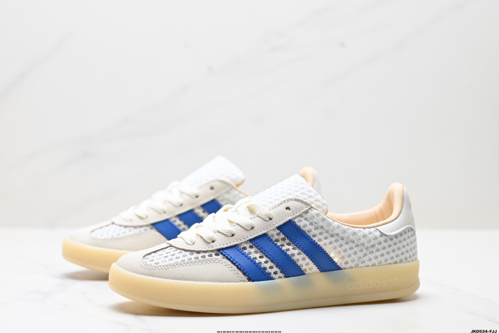 170 adidas Originals Gazelle INdoor 三叶草休闲防滑耐磨低帮板鞋 JH5419