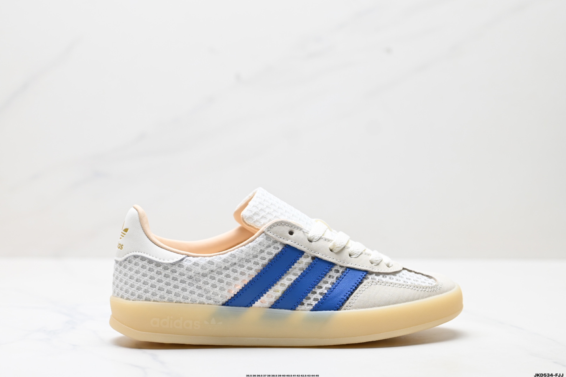 170 adidas Originals Gazelle INdoor 三叶草休闲防滑耐磨低帮板鞋 JH5419
