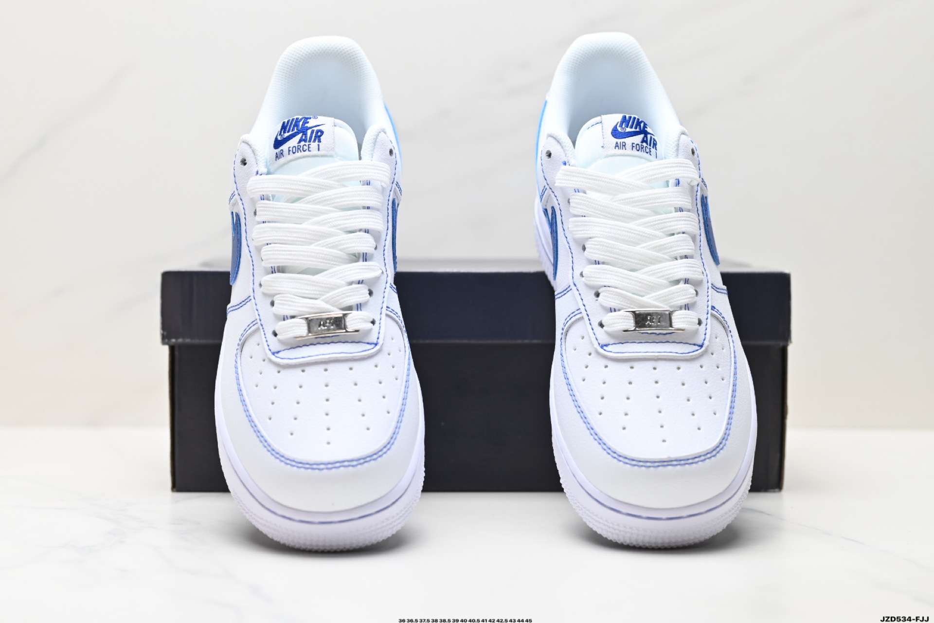 Nike Air Force 1 '07 Low-Top White/Blue Casual Sneakers HQ2037-100 8 i1746896498426 9926 0 6