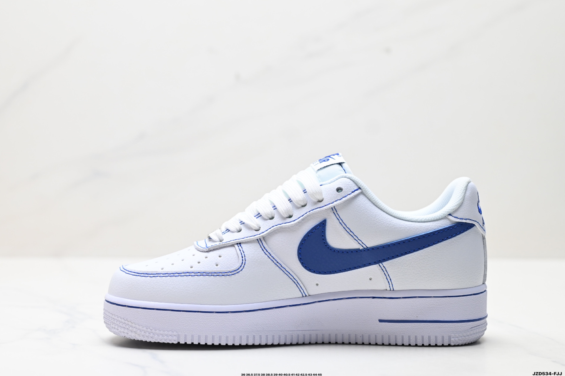 Nike Air Force 1 '07 Low-Top White/Blue Casual Sneakers HQ2037-100 4 i1746896499266 8656 0 2