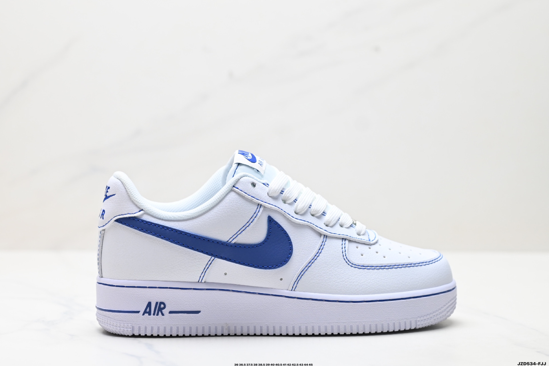 Nike Air Force 1 '07 Low-Top White/Blue Casual Sneakers HQ2037-100 2 i1746896499269 2760 0 0