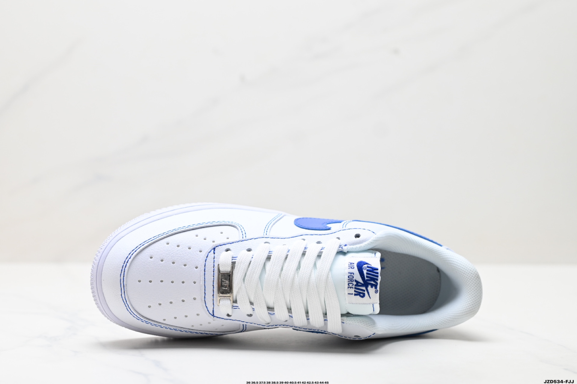 Nike Air Force 1 '07 Low-Top White/Blue Casual Sneakers HQ2037-100 3 i1746896499271 8235 0 1