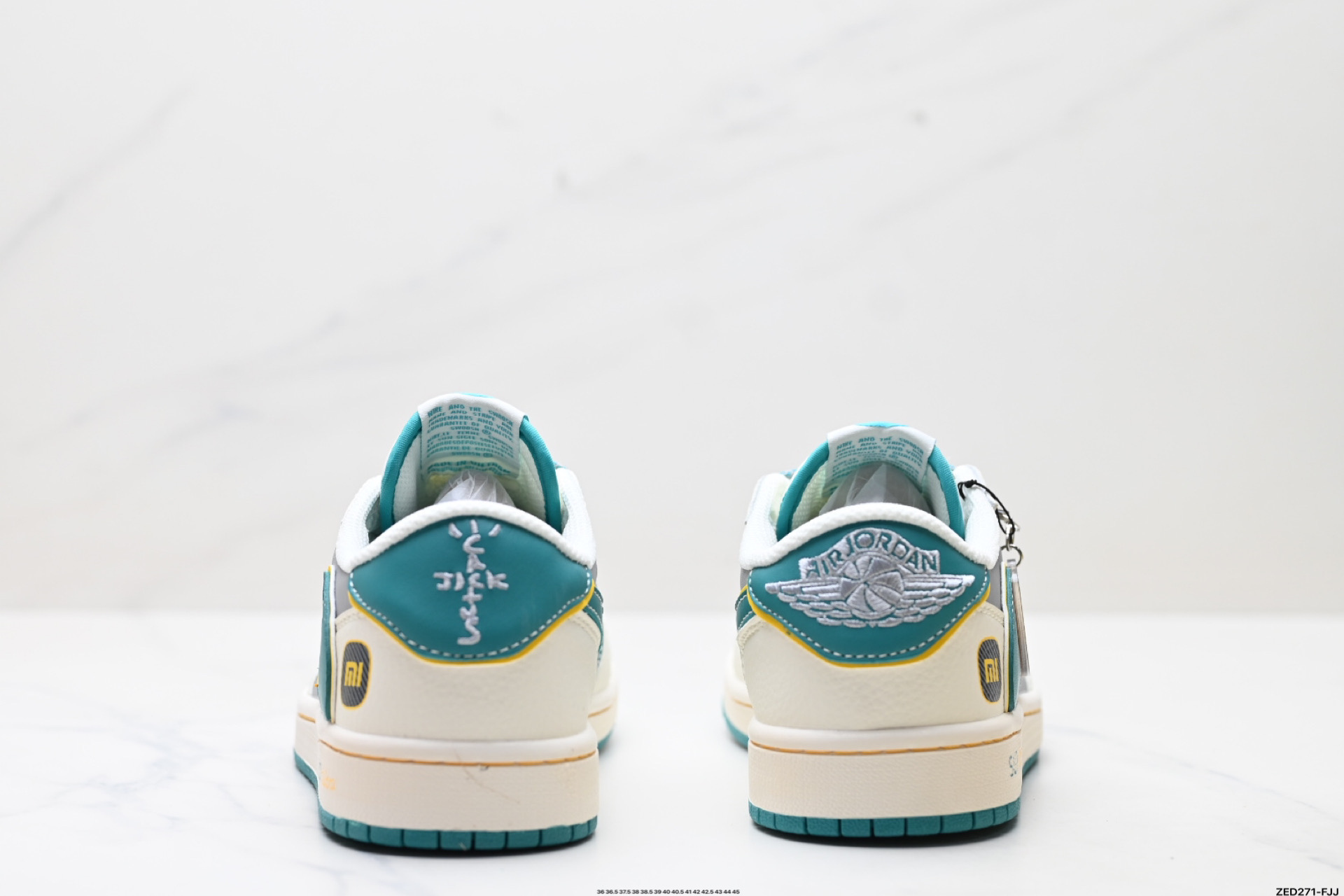 AJ1倒勾Travis Scott x Air Jordan 1 ” Reverse Mocha “ AJ1乔1 TS 闪电 联名倒钩 低帮文化篮球鞋 XX3168-163