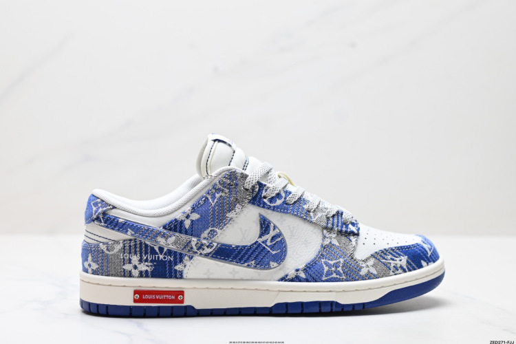 Nike Dunk Low Retro Louis Vuitton Custom Sneakers - Limited Edition Design 1 Nike Dunk Low Retro Louis Vuitton Custom Sneakers – Limited Edition Design