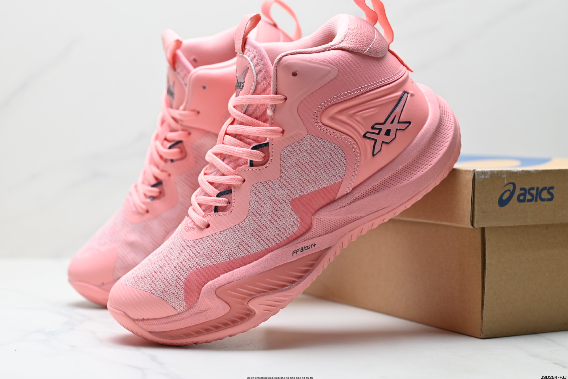 ASICS Nova Surge 3 Paris Basketball Shoes - Mid-Top, Cushioning, Pink 3 i1746898747589 3235 0 7